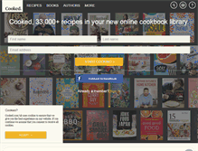 Tablet Screenshot of cooked.com